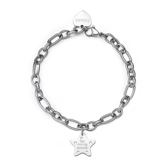 Bracciale Sagapo Donna in Acciaio chirurgico (316L) SBY021 - SBY021